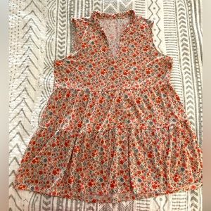 Sonoma Aline tiered maternity top